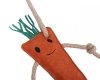 Zabawka dla konia zamszowa - QHP - carrot